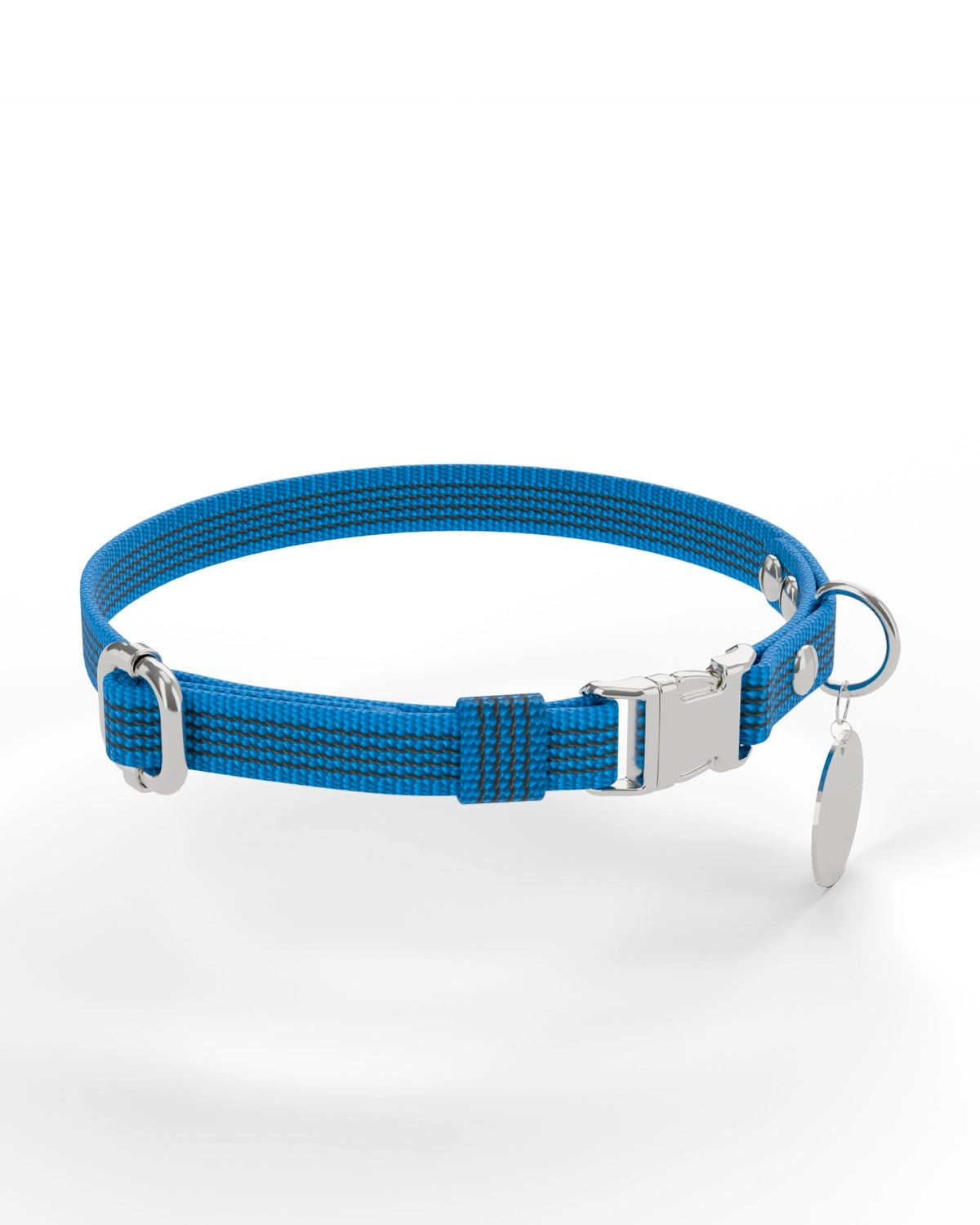 Blue / Silver | 1 three-quarter