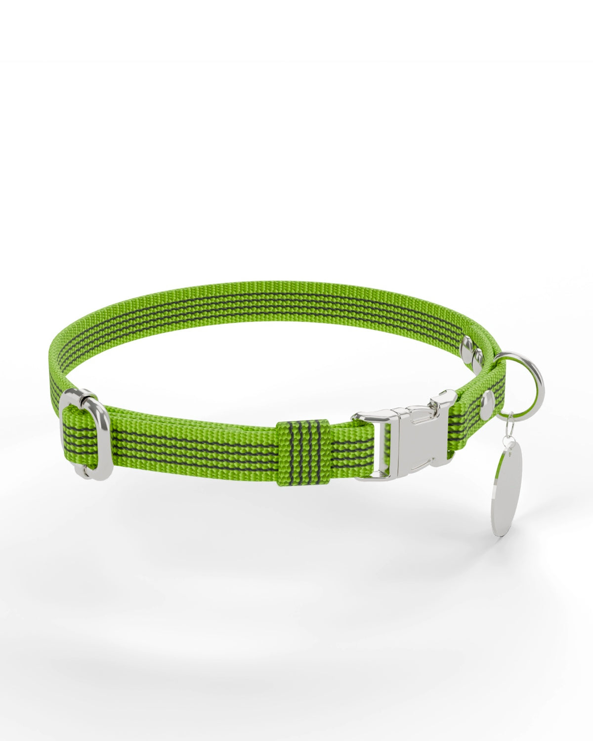 Lime / Silver | 1 three-quarter