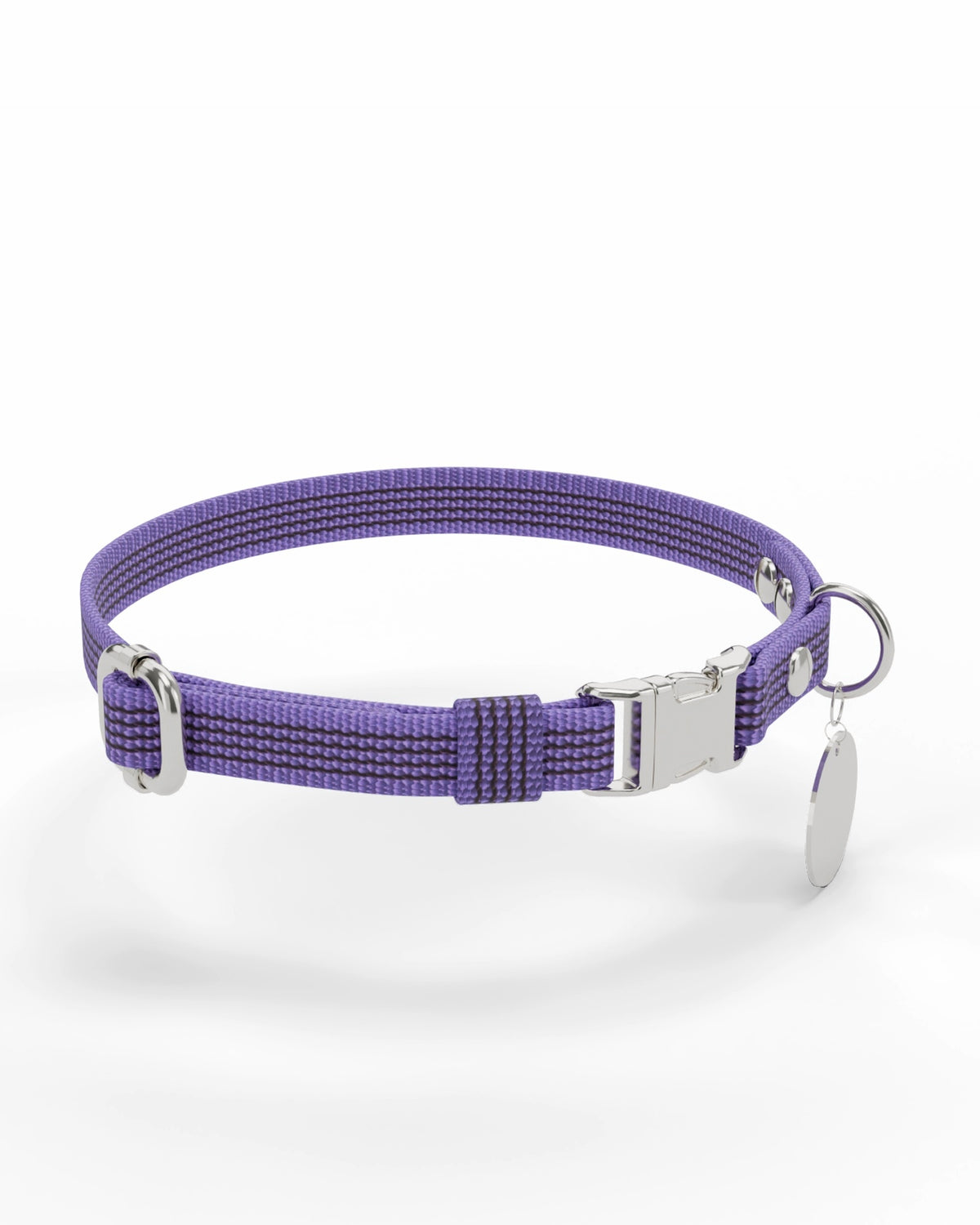 Violet / Silver | 1 three-quarter